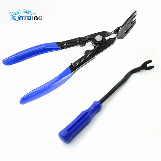 Portable Auto Car Radio Panel Door Clip Panel Trim Dash Audio Removal Installer Pry Kit Repair Tool Hand Tool