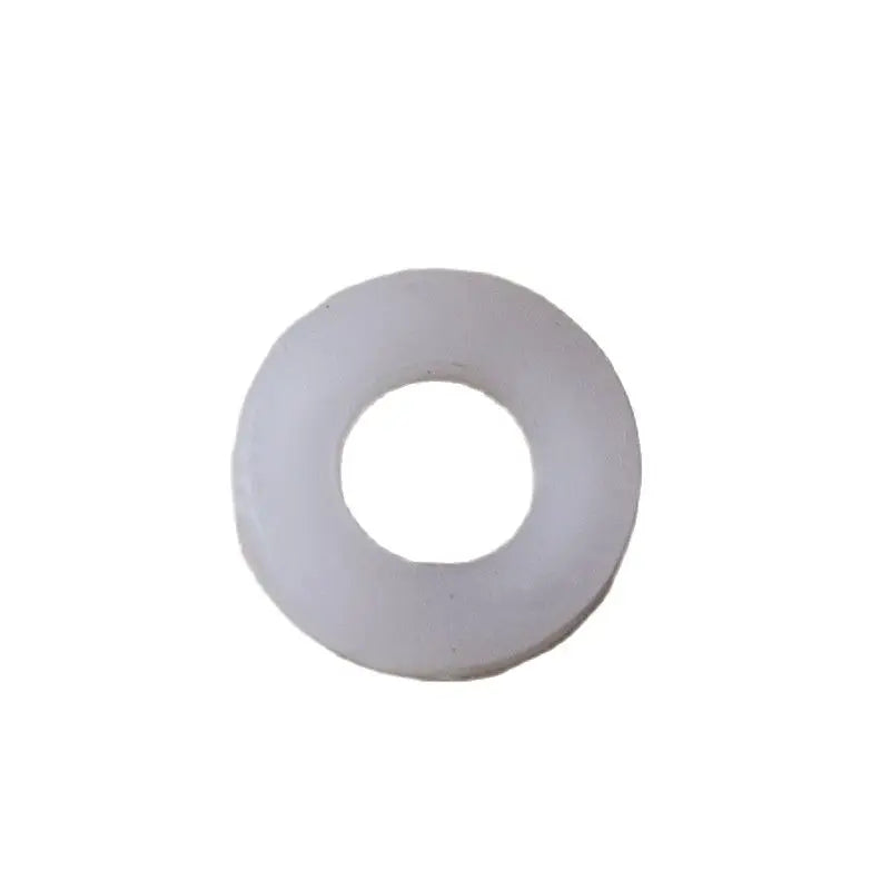 Nylon Washer for Drum Screw Drum Lug 100Pcs White Nylon Plastic Flat Washers Plane Spacer Insulation Seals Gasket Ring
