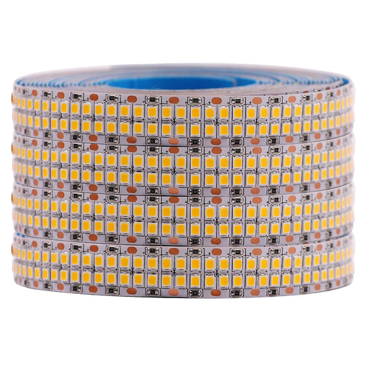 480Leds/m SMD 2835 Led Strip 24V 12V 5M 2400Leds Double Row Flexible Led Stripe 1200LEDs 900LEDs Tape Ribbon Project Lighting