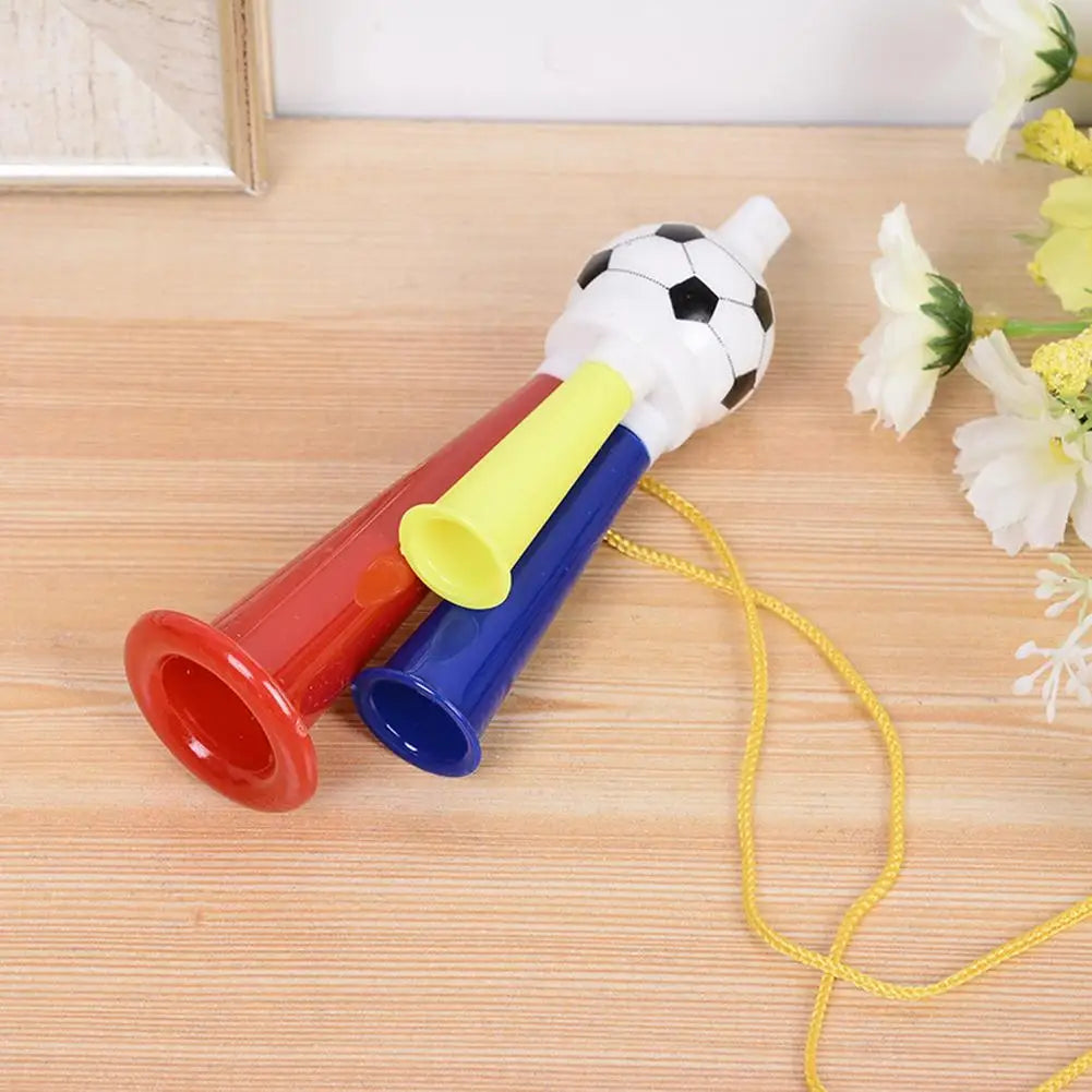 19x5.5cm Football Stadium Horn Sports Soccer Horn Games Cheering Prop Concert Party Ball Game Cheering Trumpet