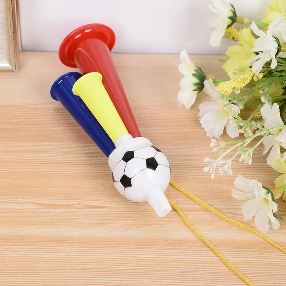 19x5.5cm Football Stadium Horn Sports Soccer Horn Games Cheering Prop Concert Party Ball Game Cheering Trumpet