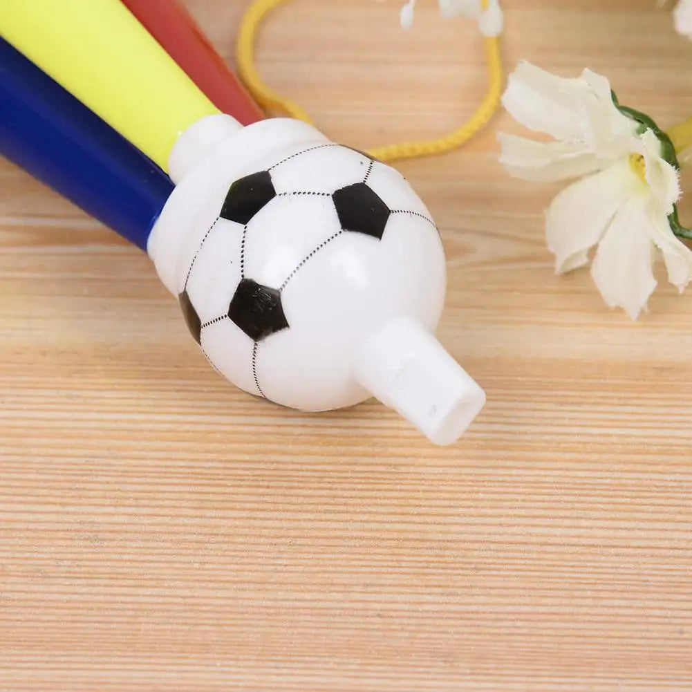 19x5.5cm Football Stadium Horn Sports Soccer Horn Games Cheering Prop Concert Party Ball Game Cheering Trumpet