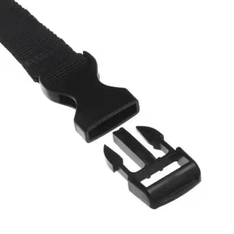 Black Durable Nylon 0.5~3M Travel Tied Cargo Tie Down Luggage Lash Belt Strap With Cam Buckle Travel Kits Outdoor Camping Tool