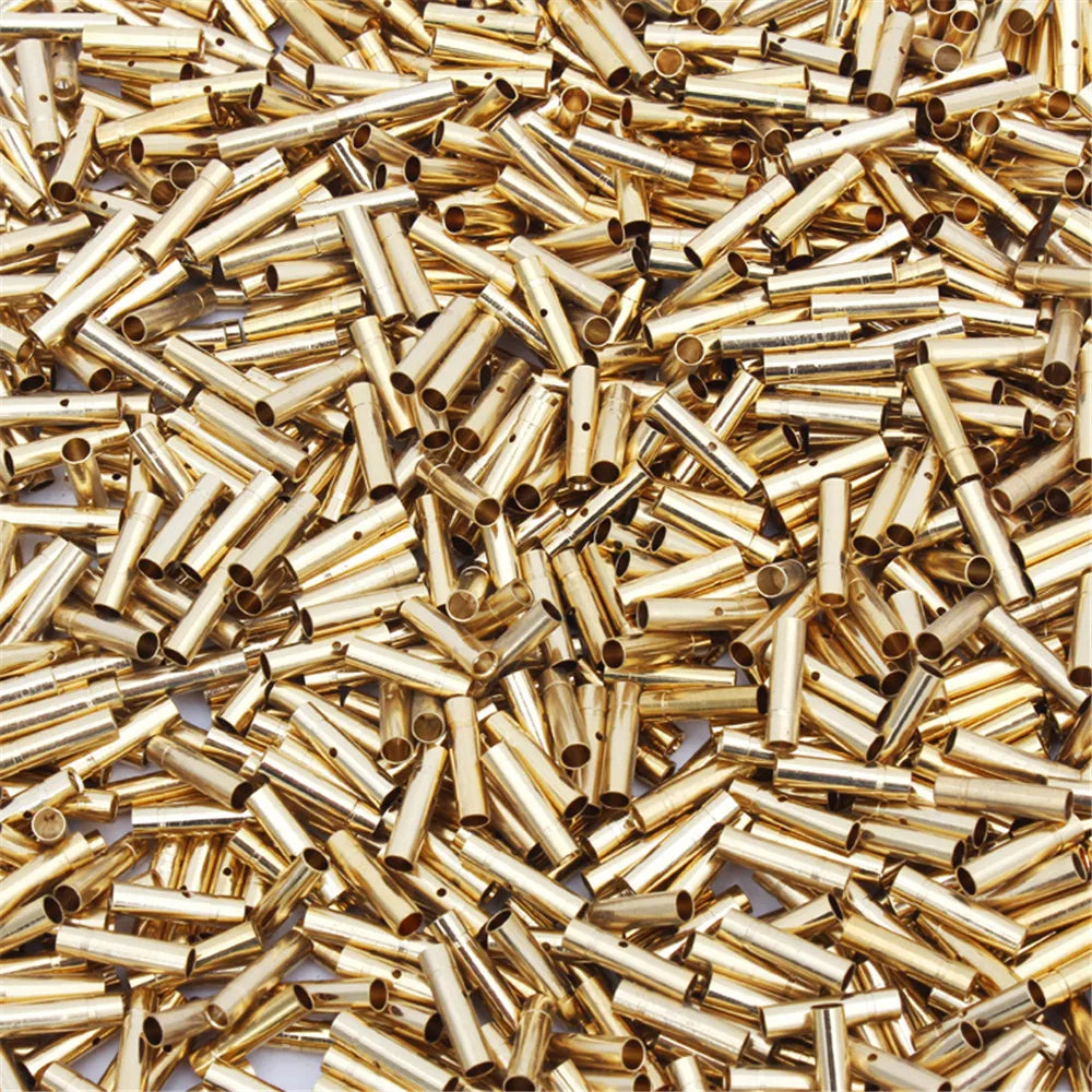 20pcs/lot 2.0mm 3.0mm 3.5mm 4.0mm 5.5mm 6.0mm 8.0MM Gold Bullet Banana Connector plug for ESC Lipo RC battery Plugs (10 pair)