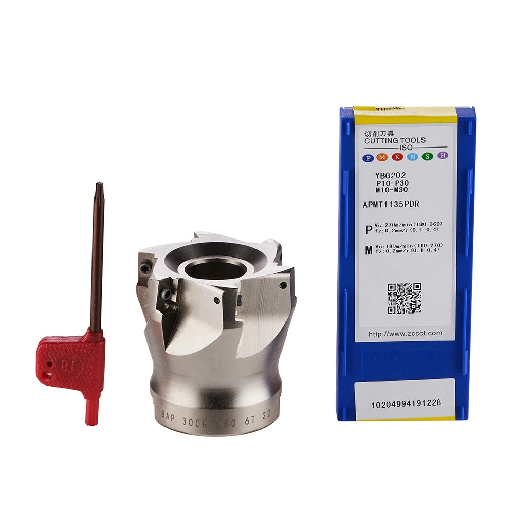 BAP300R BAP400R Shoulder Face Mill Head CNC Milling Cutter,milling cutter tools,carbide Insert APMT1135 APMT1604