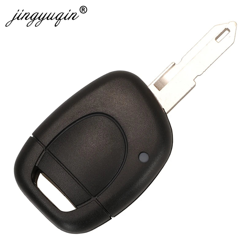 jingyuqin Remote NE73 Blade Key Shell Cover Case For RENAULT Twingo Clio Kangoo Master Simbol 1 Button NO Chip Key Fob Case