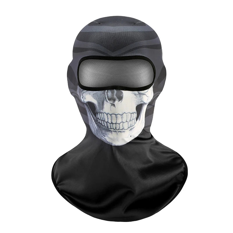 KUPOSS Funny Balacalava Summer Sun Protection Motorcycle Full Face Mask High Elasticity Breathable Quick Drying Headgear
