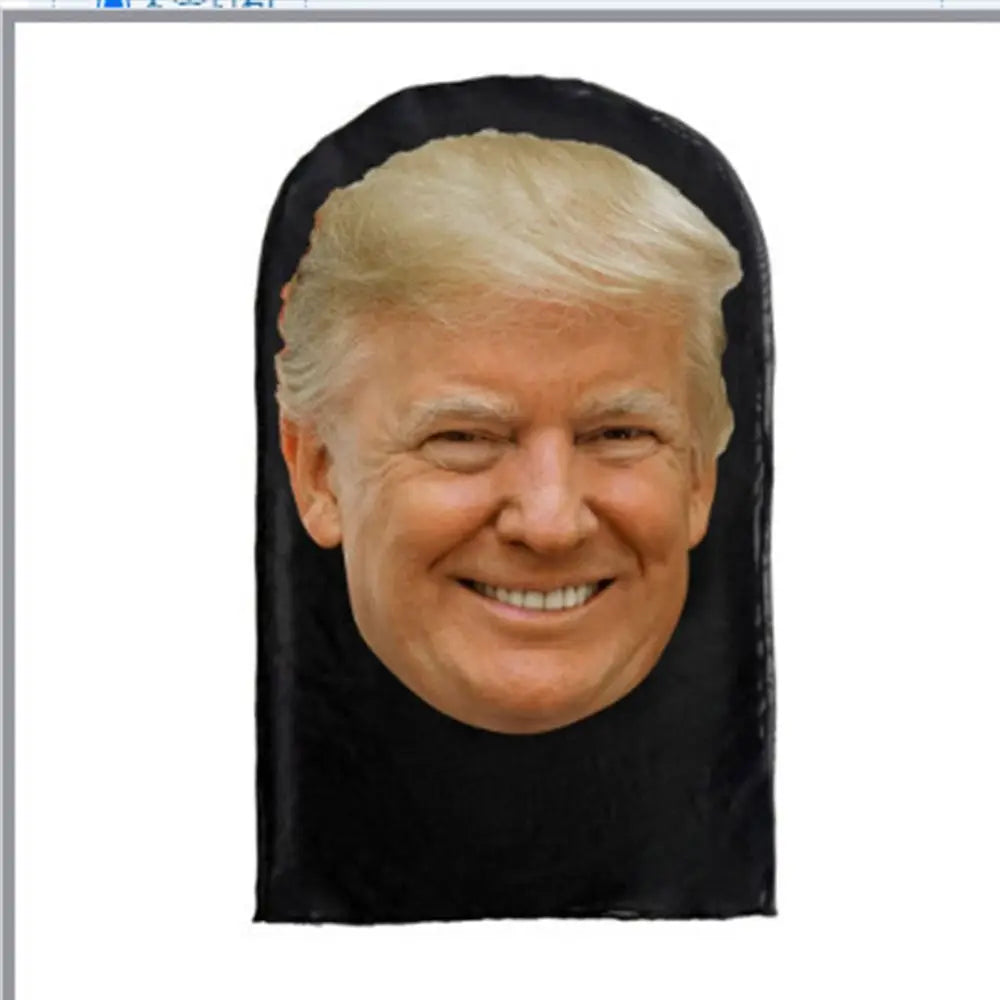 3D Seamless Magic Funny Celebrity Face Mask unisex Bandana Tube Neckchief gaiter Warmer Face Cover Head Scarf Headband Headwear