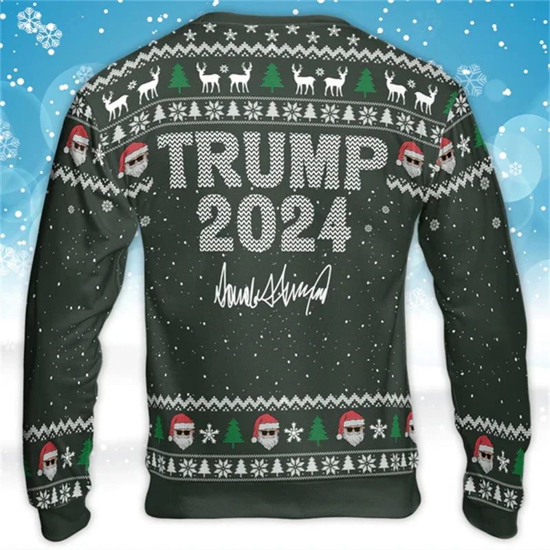 Trump Was Right about Everything Donald Trump Supporter Ugly Sweatshirt USA Patriotic Unisex Sweater Pullover Christmas Sweater