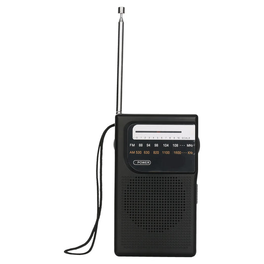 926 New AM FM Radio Battery Operated Portable Pocket Radio Telescopic Antenna Radios Player For Senior Home Walking