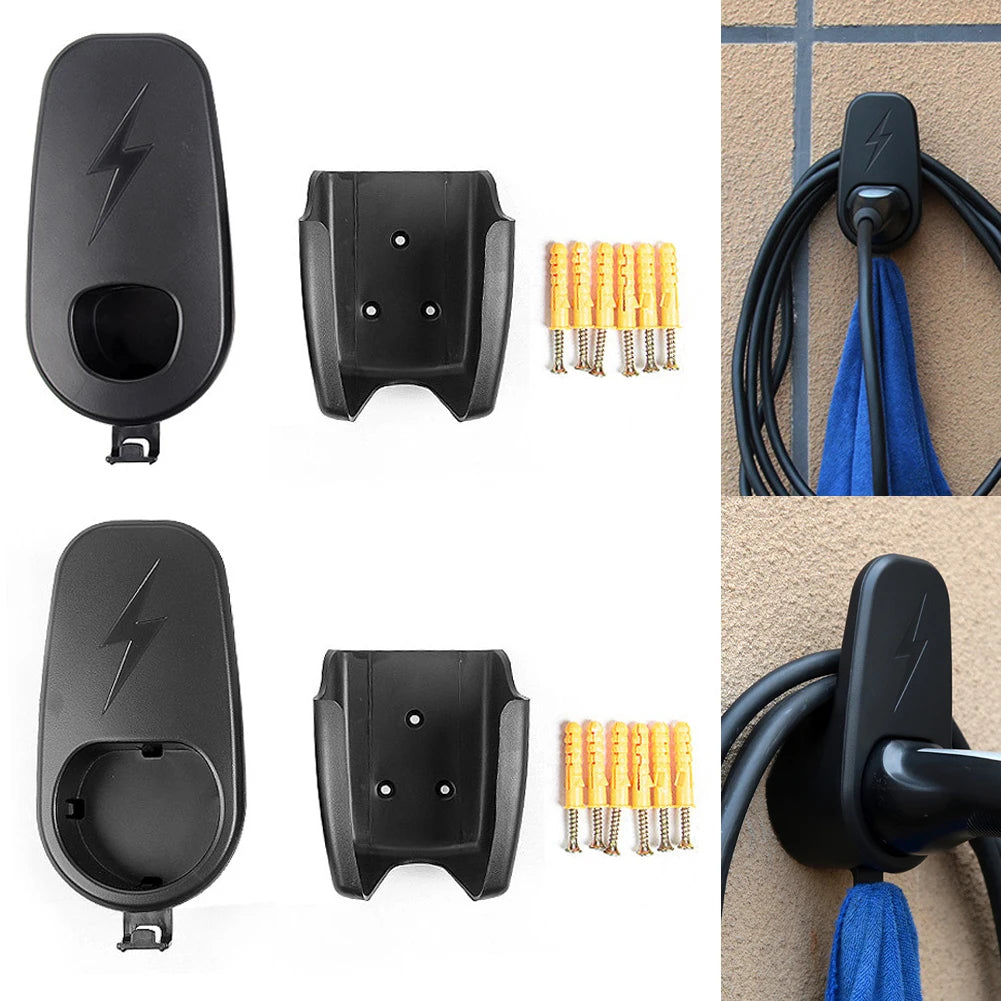 Charging Cable Organizer Wall Mount Connector Bracket Charger Holder with Chassis Bracket Charger For Tesla Model 3 Y