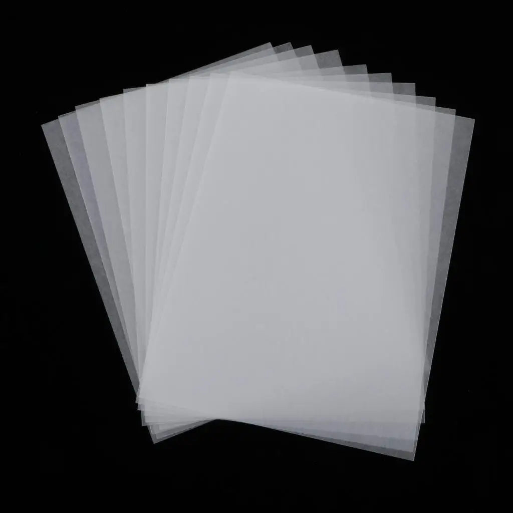 50 pcs Vellum Paper Paper Pack Design Handmade Paper Craft Translucent Tracing Copy Paper