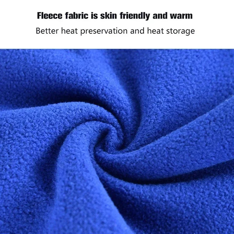 Winter Polar Coral Fleece Men Face Mask Neck Warmer Balaclava Beanies Thermal Head Cover Sports Scarf Ski Caps Warm Accessories