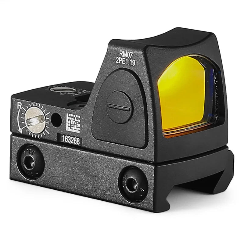 Mini RMR Red Dot Sight Collimator Rifle Reflex Sight Scope fit 20mm Weaver Rail For Airsoft / Hunting Rifle