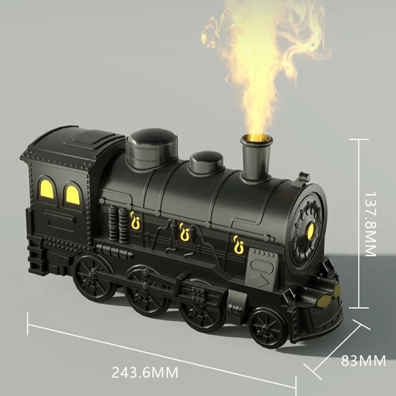 Train Air Humidifier With Remote Control Ultrasonic Aromatherapy Diffusers Mist Maker Fragrance Essential Oil Aroma Difusor