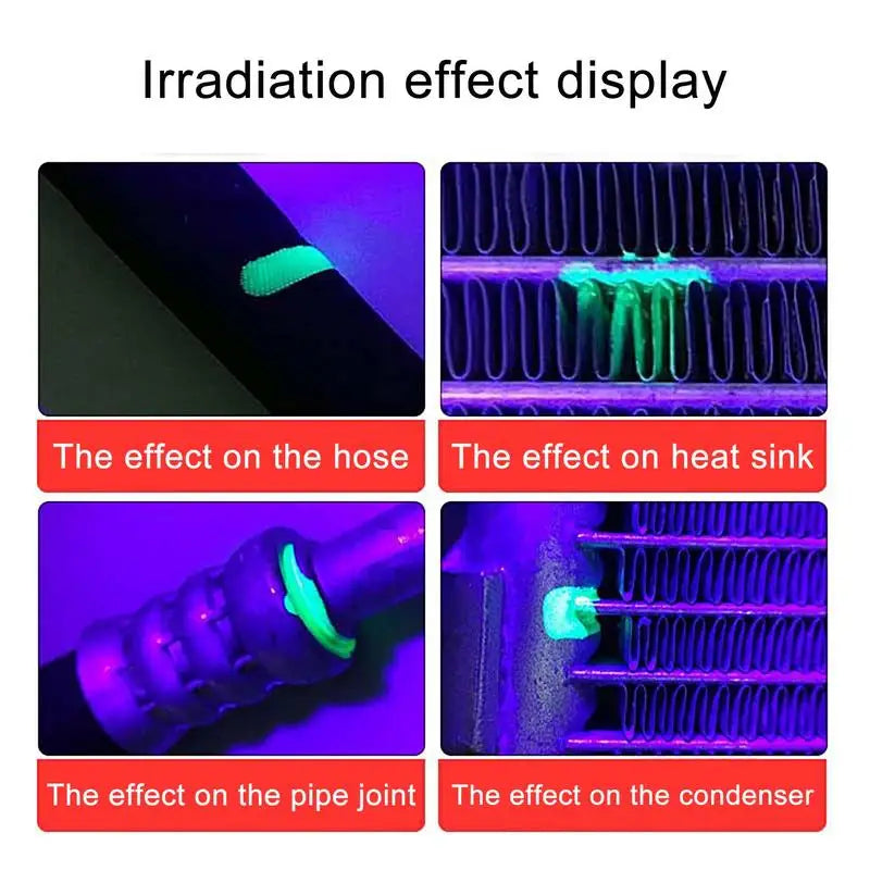 500m Eco-Friendly Zero-Leak SolutionCar Air Conditioner Leak Fluorescent Agent Eco-Friendly AC Refrigerant Oil Agent For car