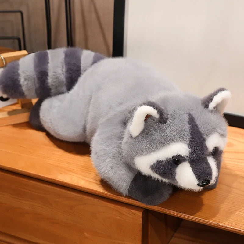 30-65cm Kawaii Raccoon Plush Toy Lovely Raccoon Cute Soft Stuffed Animals Doll Pillow For Girls Children Kids Baby Birthday Gift