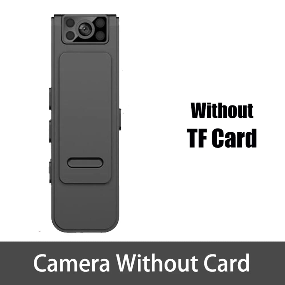 Mini Body Camera Video Recorder HD1080P Wearable Police Body Cam Night Vision Law Enforcement Security Guard Home