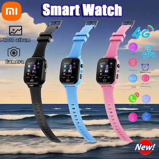 Xiaomi Kids 4G Smart Watch SOS GPS Location Video Call Sim Card Child SmartWatch Camera Waterproof Upgrade Watch For Boys Girls