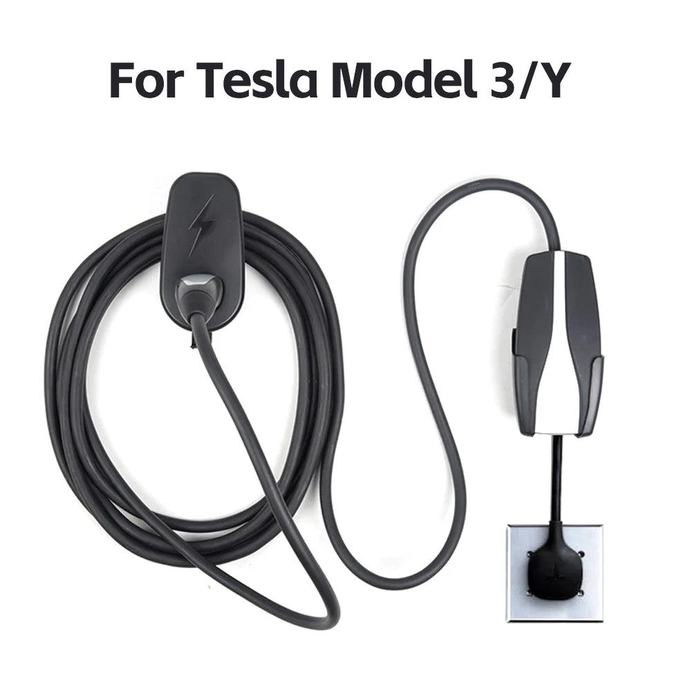 Charging Cable Organizer Wall Mount Connector Bracket Charger Holder with Chassis Bracket Charger For Tesla Model 3 Y