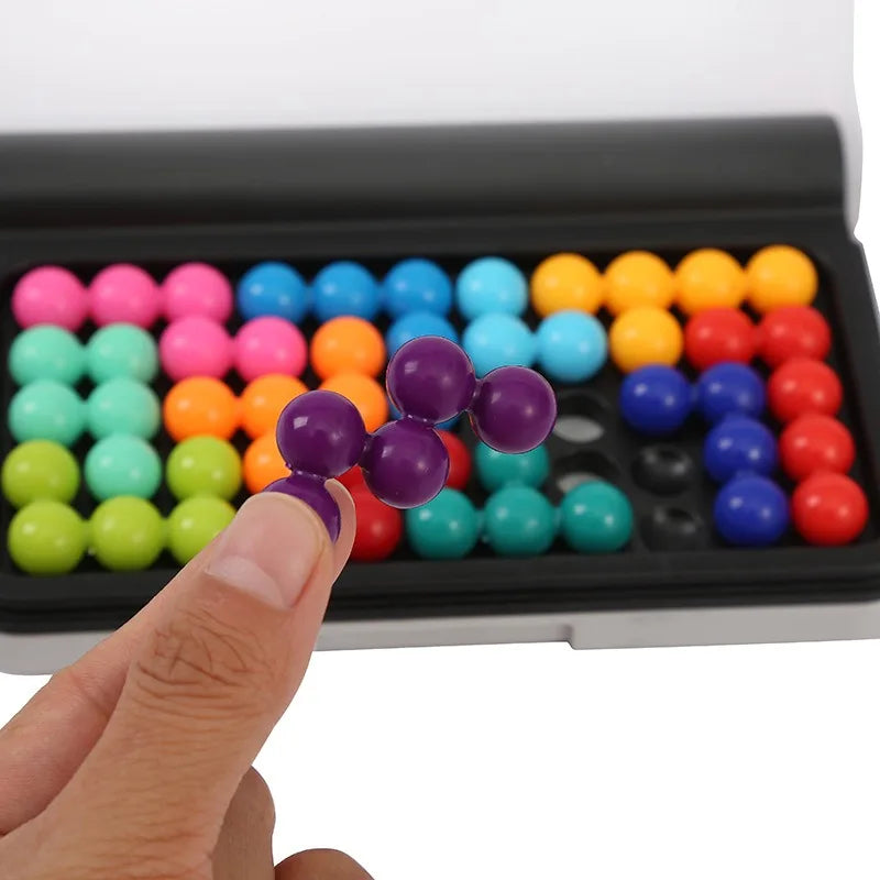 Smart Colour Building Game Smart Board Game IQ Puzzler Brain Teaser Game Stacking Game 2 Player Parent Child Games Game For Kids