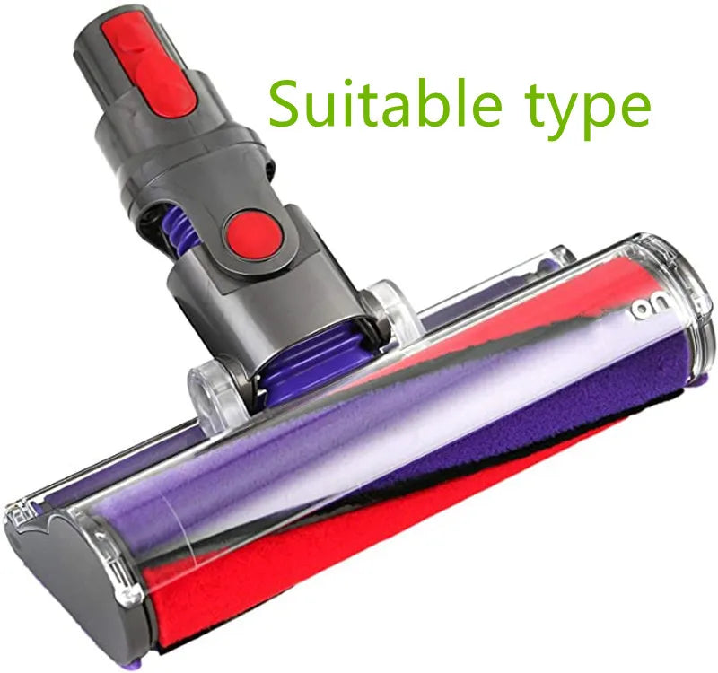 Original 20W (with bearing) Vacuum Cleaner Soft Velvet Suction Head Motor for Dyson V6 V7 V8 V10 V11  Floor  brush replacement