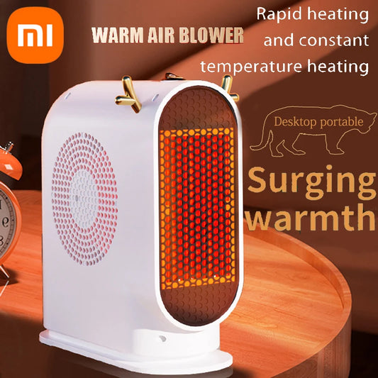 Xiaomi Electric Desktop 500W Heater Mini Portable Fast Heating Energy Saving Hand Foot Warmer Machine For Home Office Dormitory