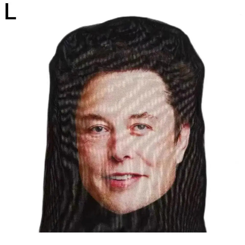 Breathable Mask 3D Printed Elastic Mesh Full Face Mask For Men Women Cosplay Headwear Funny Fashion Balaclava Hood Hat Props