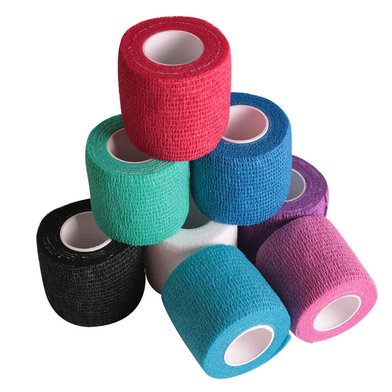 4.5m Athletic Wrap Tape Self Adhesive Elastic Bandage Elastoplast Sports Protector Knee Finger Ankle Shoulder Tattoo Accessories