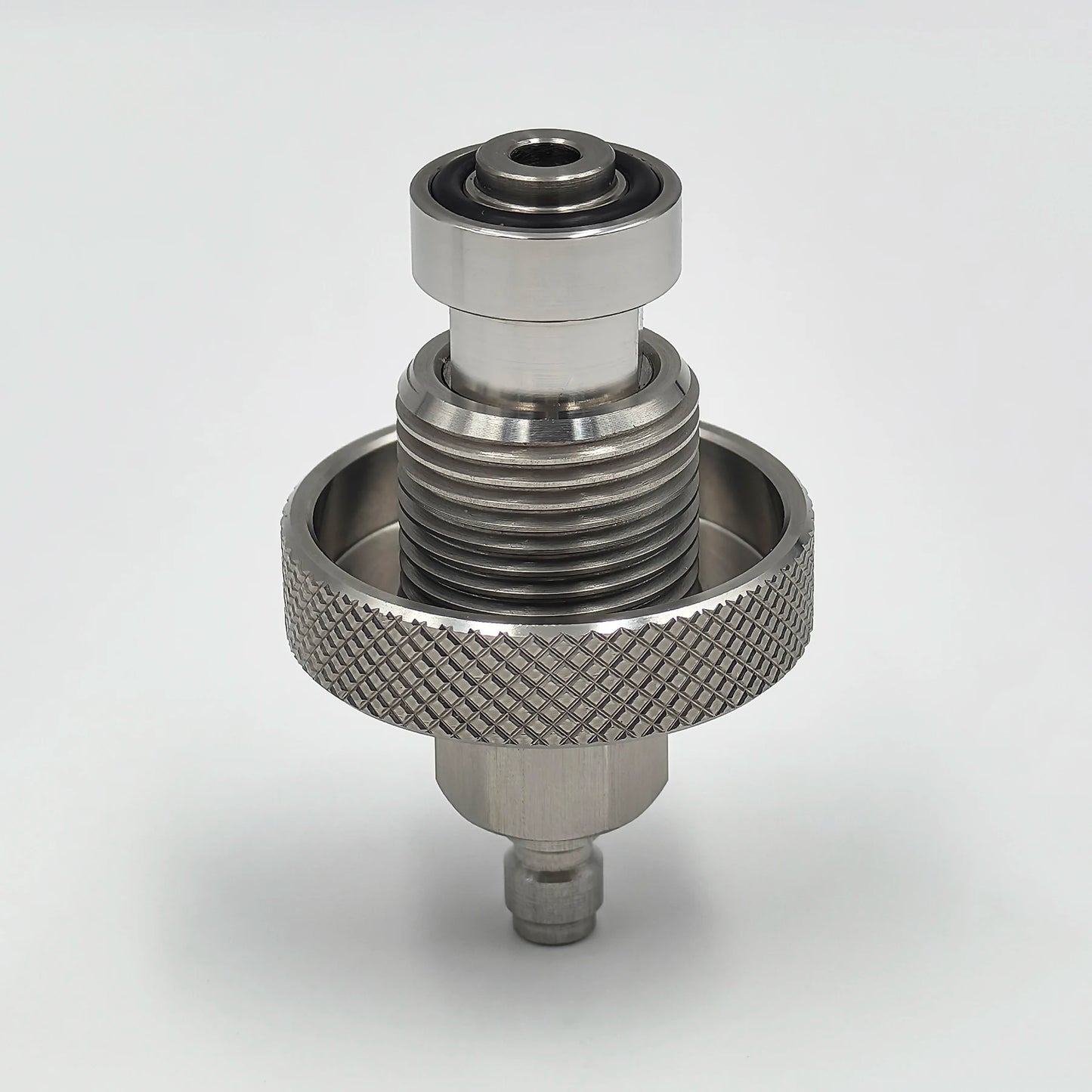 HPA HP Air Fill Station Refill Stainless Steel 300Bar Din Valve with 8MM Quick Disconnect G5/8-14 Male Plug Diving
