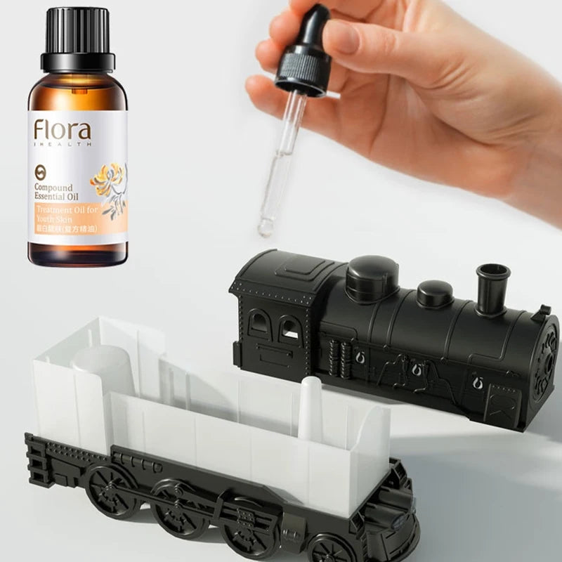 Train Air Humidifier With Remote Control Ultrasonic Aromatherapy Diffusers Mist Maker Fragrance Essential Oil Aroma Difusor