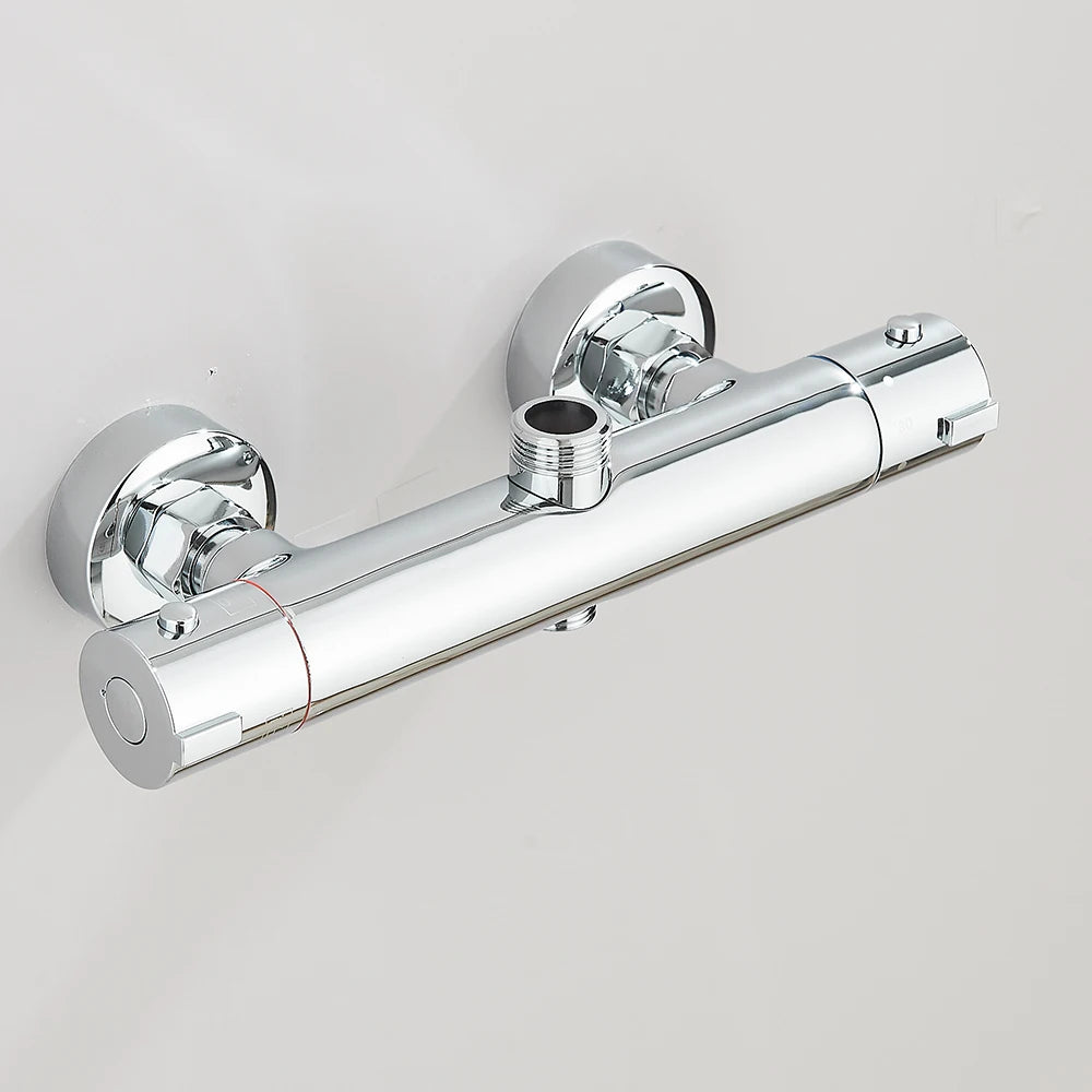 Thermostatic Shower Faucets Set Bathroom Thermostatic Mixer Tap Bathroom Mixer Mixing Valve Bathtub Faucet