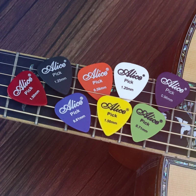 24-50 Pieces Alice Guitar Picks Acoustic Electric Mediator Guitarra Violao Accessories