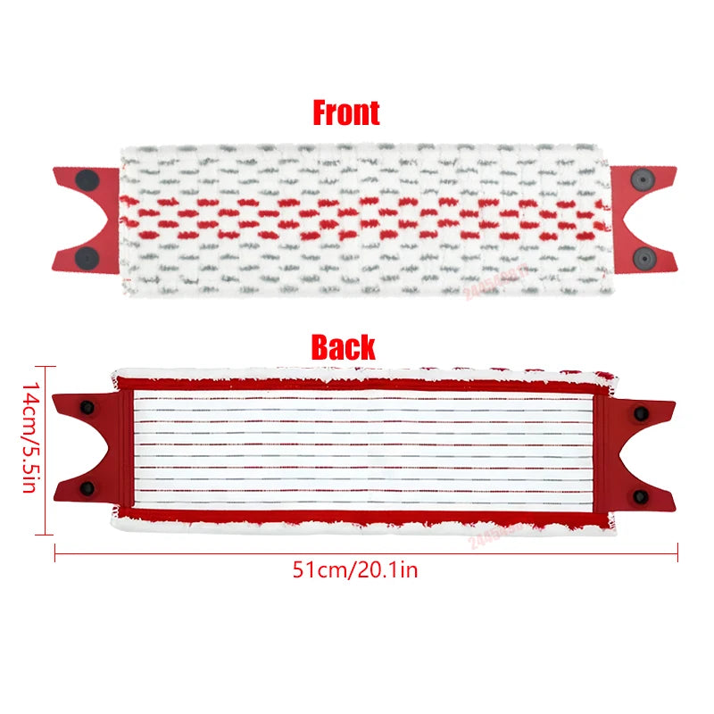 XL Washable Mop Cloth Accessories For Vileda UltraMax Steam Cleaner Microfibre Floor Mop Pads Flat Quick Drying Machine Parts
