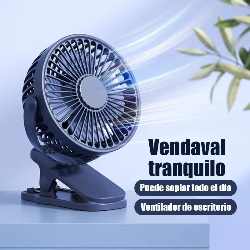 Rotating outdoor camping student dormitory air kitchen high quality fan rechargeable portable electric fan cooler with USB