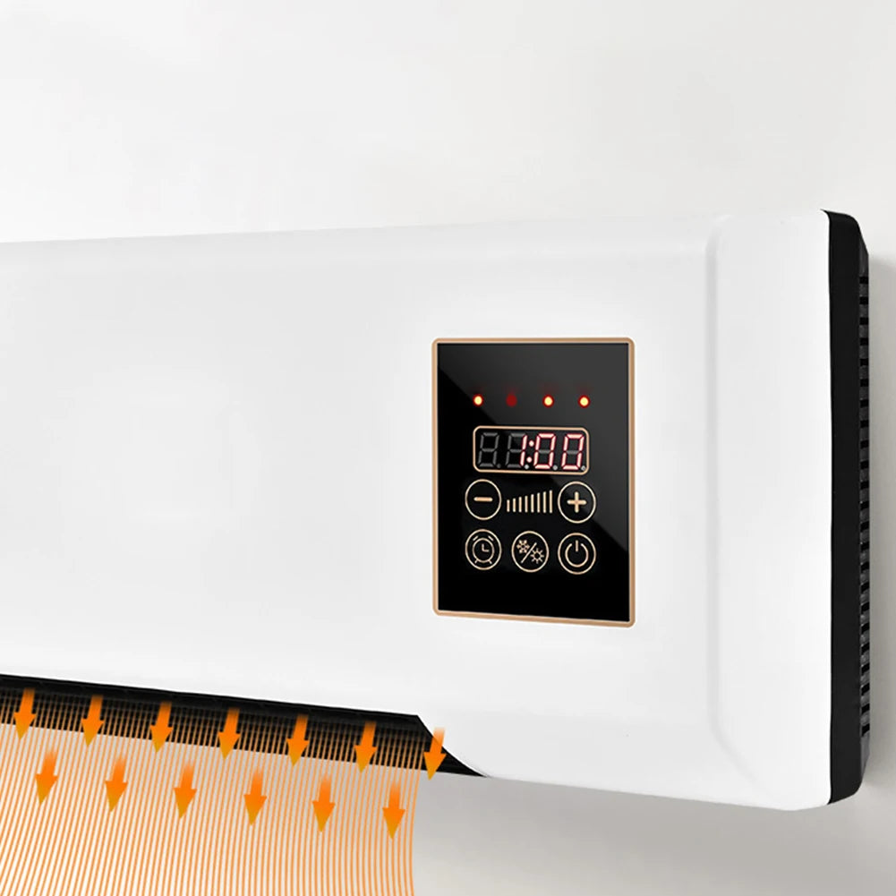 2-in-1 Air Conditioner Heater Smart Constant Temperature Wall Mounted Electric Heater Air Conditioner 1800W Mini Air Conditioner