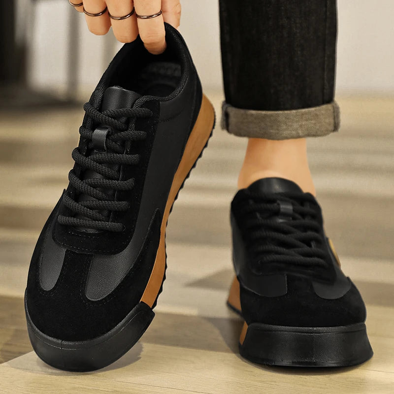 2024 Breathable Men's Sports Shoes High Quality Running Shoes Leather Waterproof Forrest Gump shoes Jogging Shoes Youth Sneakers