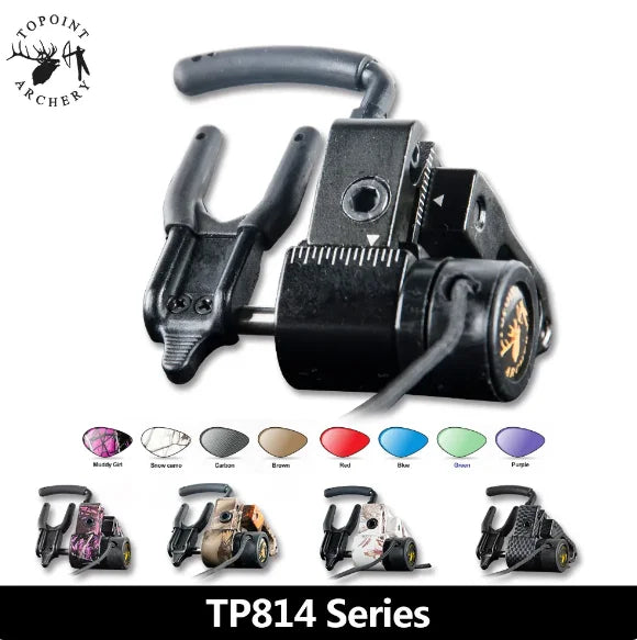 TP814 Archery Fall Drop Away Arrow Rest with CNC Aluminum Alloy for Hunting Shooting Training Compound Bow Accessories