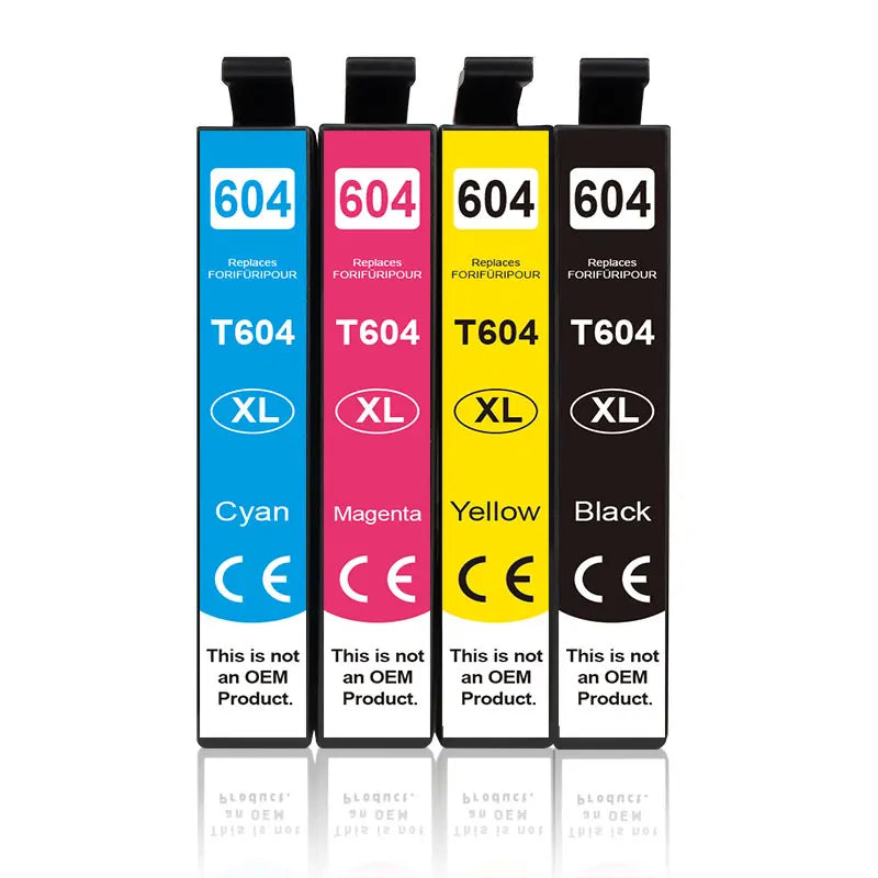 604 Ink Cartridge FULL For Epson T 604XL T604 XL Compatible Cartridges XP 2200 2205 3200 3205 4200 4205 WF 2910 2930 2950Printer