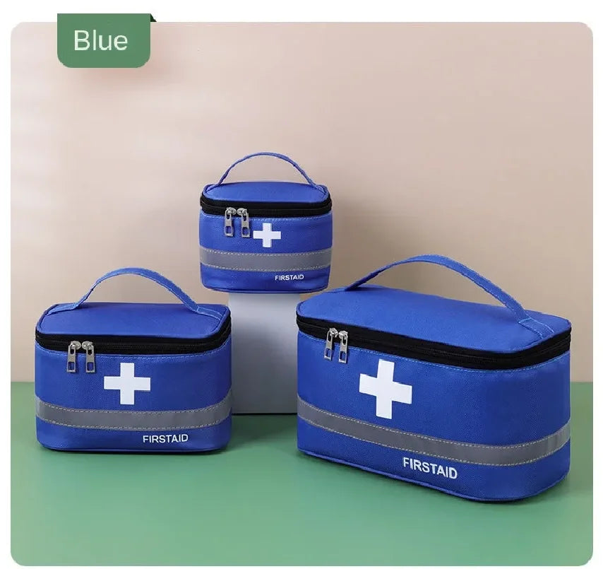Portable First Aid Kit Medicine Storage Bag  Outdoor Rescue Bag Household Children's Large Capacity Medical Kit Storage Organize