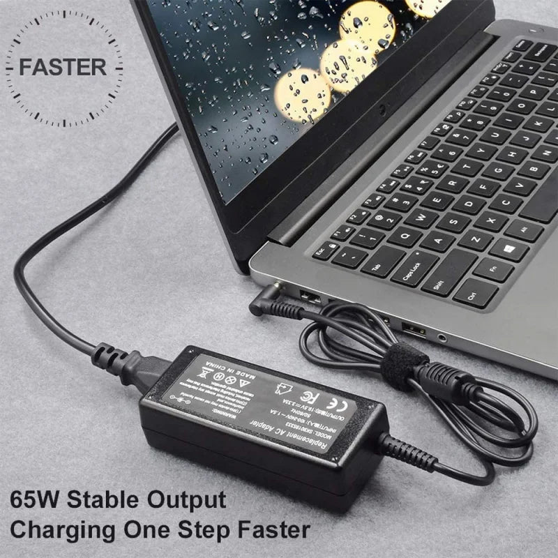 65W AC Power Charger for HP ProBook Series ProBook G3 G4 G5 G6 G7 G8 470 430 440 450 445 640 650 PPP009A 19.5V   Laptop Adapter