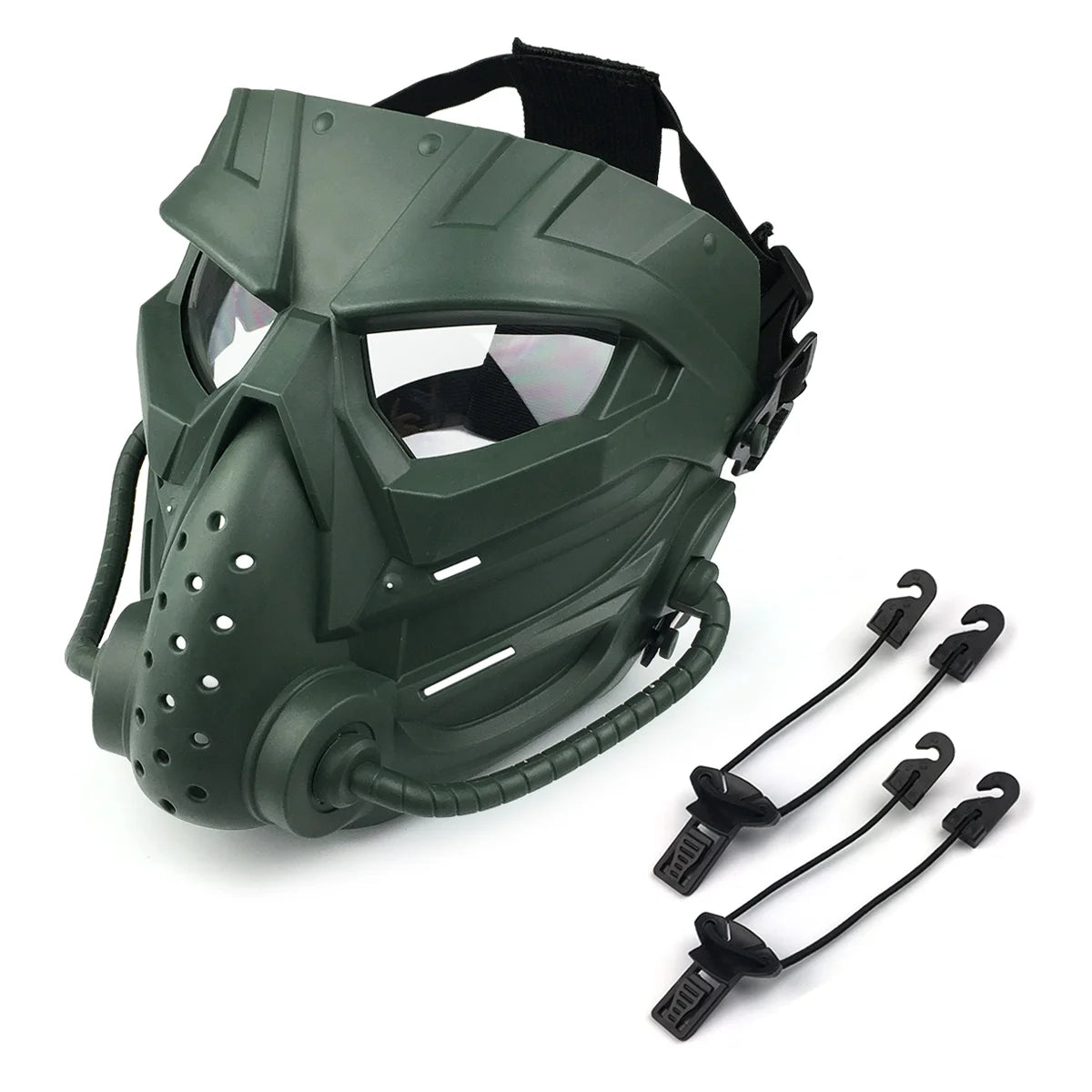 ZLang  Funny Full Face Protective Mask For Airsoft Costume Halloween CS Cosplay Tactical Game Mask  Breathable Skull Adjustable