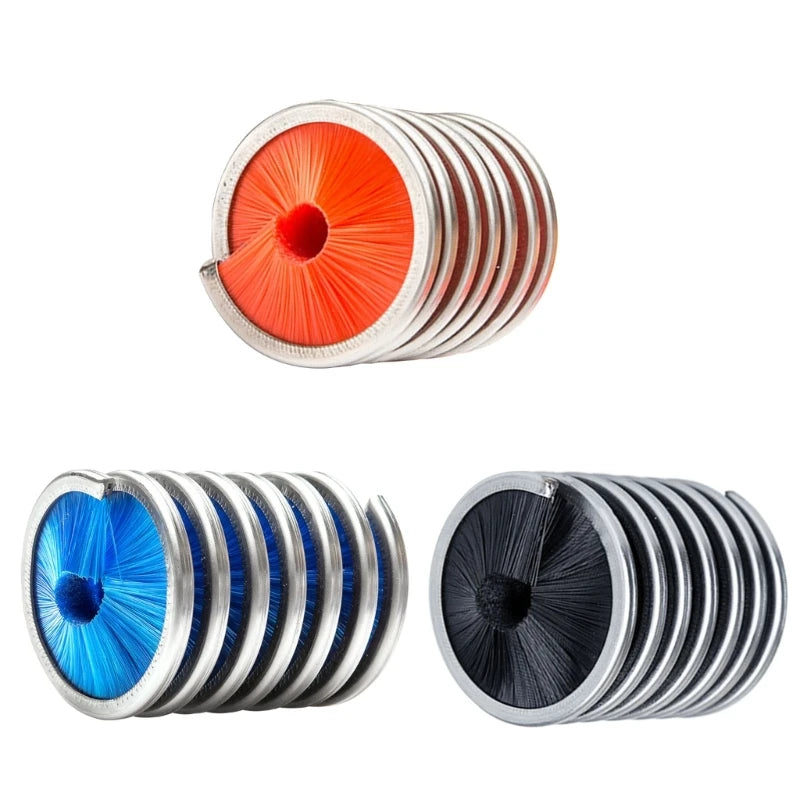 Portable Rope Cleaning Brushes Lightweight Rock Hiking Caving Rope Washing Brushes Outdoor Climbing Tools Accessories 69HD