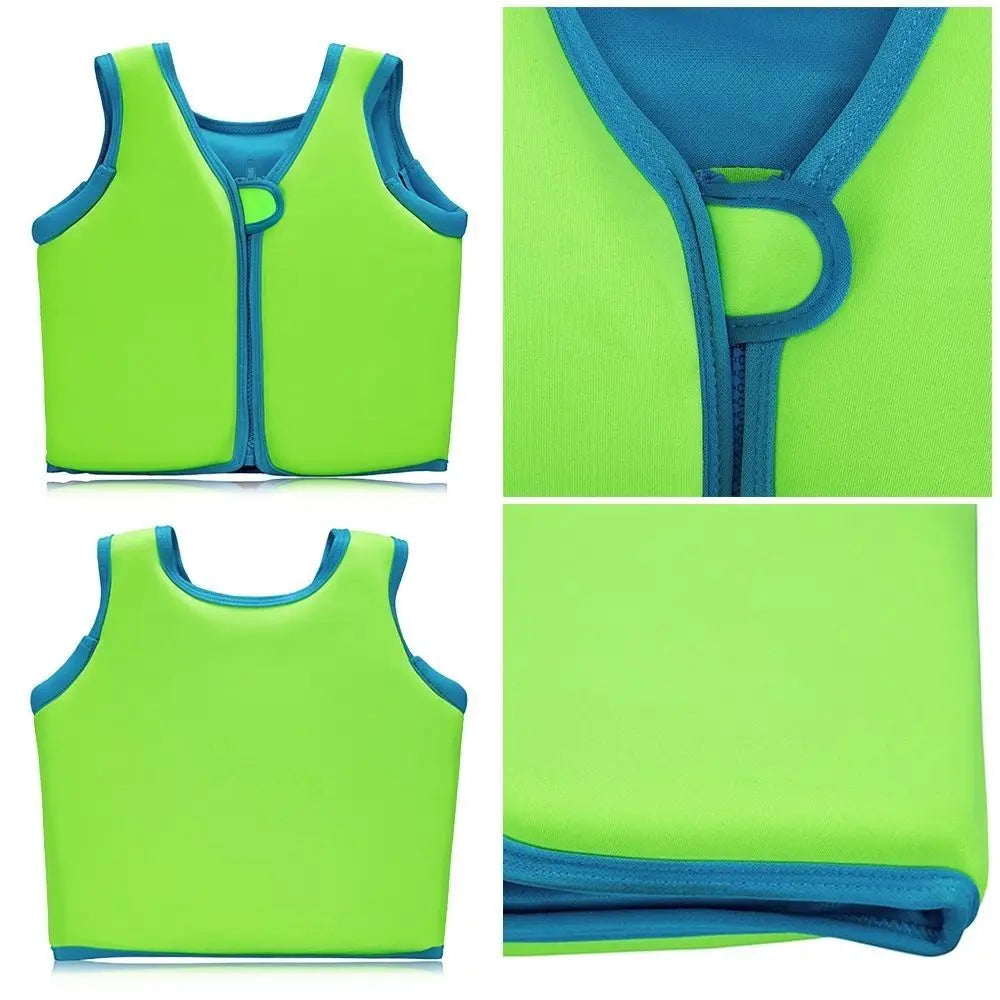 High-Buoyancy Girls Boys Swim Vest Toddler Baby Life Jackets For Kids Outdoor Activities Beginner Swimmer