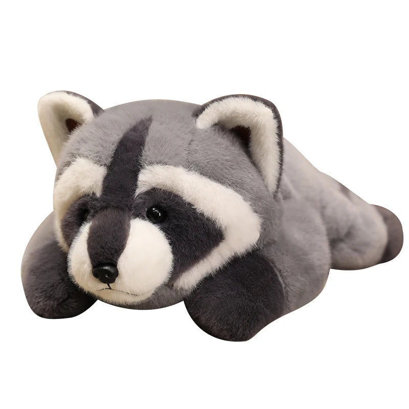 30-65cm Kawaii Raccoon Plush Toy Lovely Raccoon Cute Soft Stuffed Animals Doll Pillow For Girls Children Kids Baby Birthday Gift