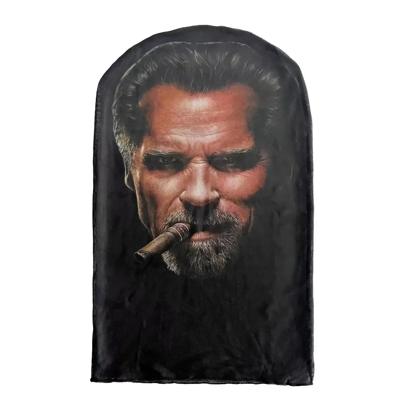 Creative 3d Printed Full Face Mask Head Fit Elastic See-through Mask For Men Women Idea For Anti-facial Cosplay Headdress
