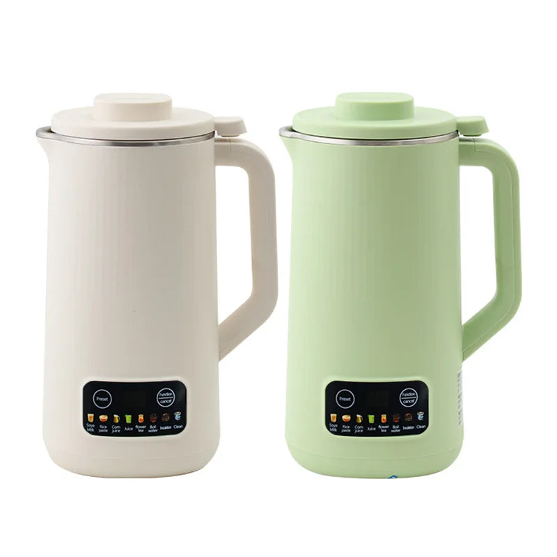 800ml US/EU/UK Soy Milk Machine 110V/220V Multifunctional ElectJric Juicer Maker 10 Blades with 12H Timer Auto-clean