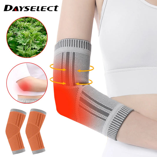 1Pcs Self Heating Elbow Support Pad Arm Compression Support Elbow Sleeve Protector for Tendonitis Tennis Outdoor Activities