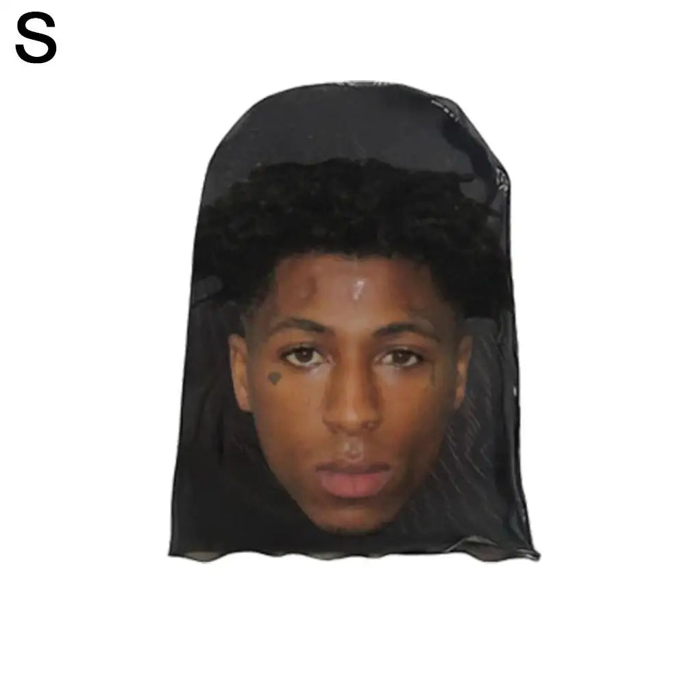 Breathable Mask 3D Printed Elastic Mesh Full Face Mask For Men Women Cosplay Headwear Funny Fashion Balaclava Hood Hat Props