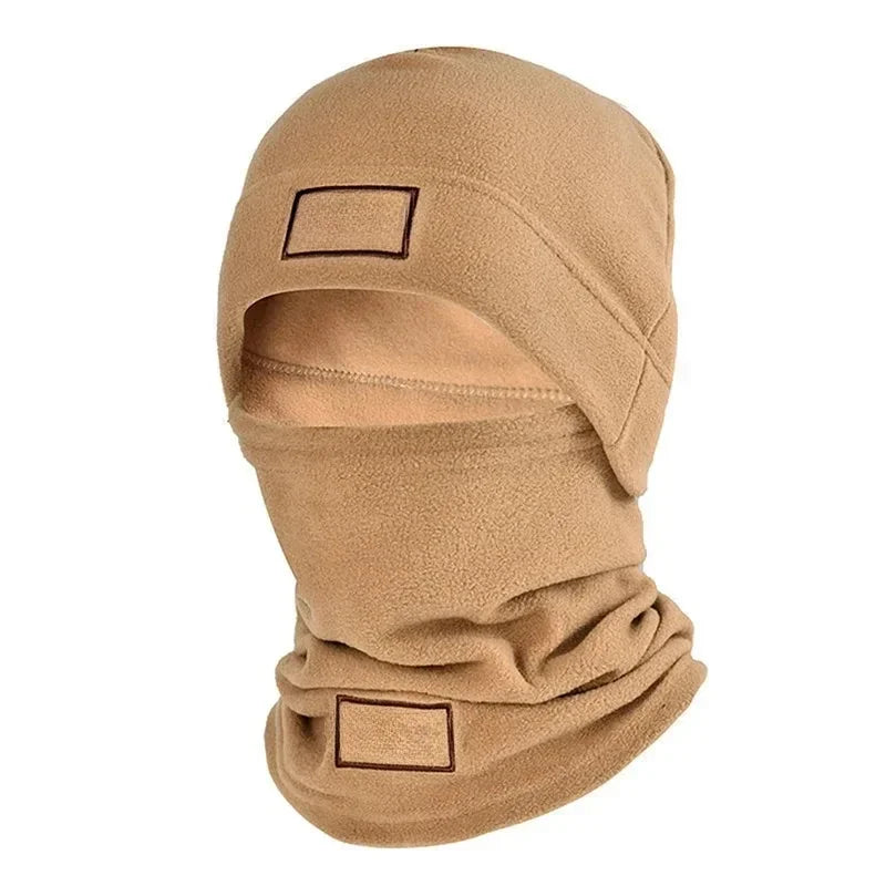 Winter Polar Coral Fleece Men Face Mask Neck Warmer Balaclava Beanies Thermal Head Cover Sports Scarf Ski Caps Warm Accessories